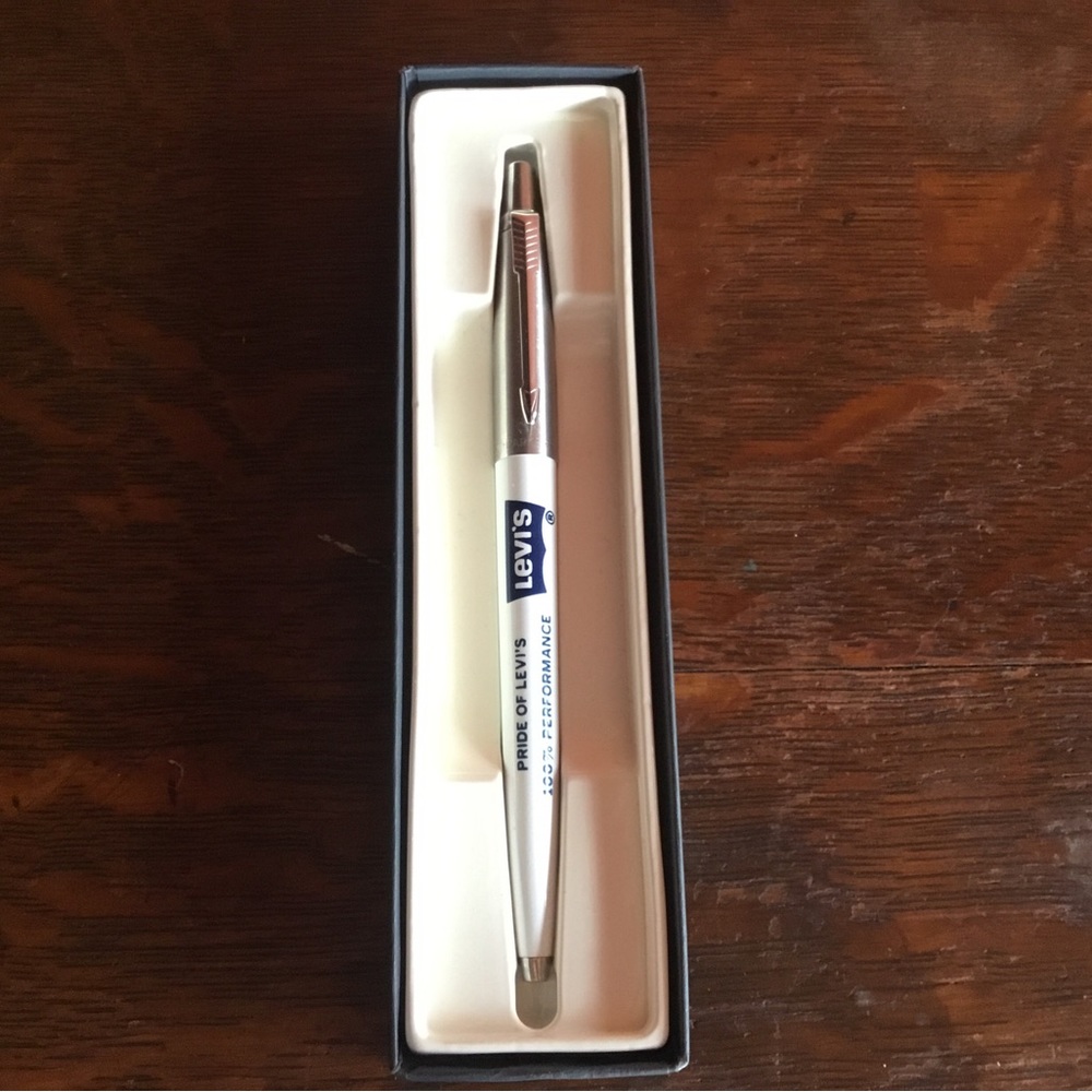 Parker Jotter Advertising Pen by Levi’s.